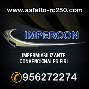 IMPERCON - ASFALTO LIQUIDO RC-250, PRODUCTOS NUEVOS, VENTANILLA,    Asfalto liquido Rc-250.

              Asfalto liquido MC-30.

              Asfalto Pen o brea 60/70-85/100-120/150.

              Alquitrán Impermeabilizante.

              Emulsión Asfáltica C/ Polímeros, rotura lenta, intermedia y rápida. 

              Emulsión Asfáltica Css-1hp.

              Cemento Asfaltico.

              Impermeabilizante Asfaltico.

              Brea Solida en Bloques de 15 kilos y 1 Kilo.

              Brea Liquida en Cilindros de 55 Glns.
